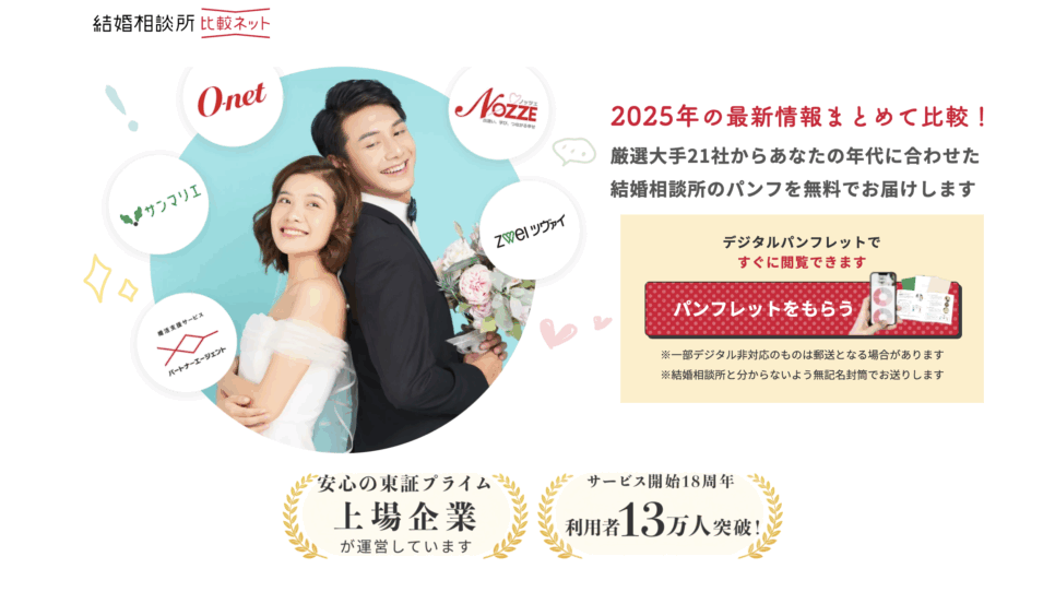 結婚相談所比較ネット